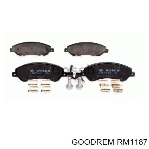 RM1187 Goodrem Pastillas delanteras