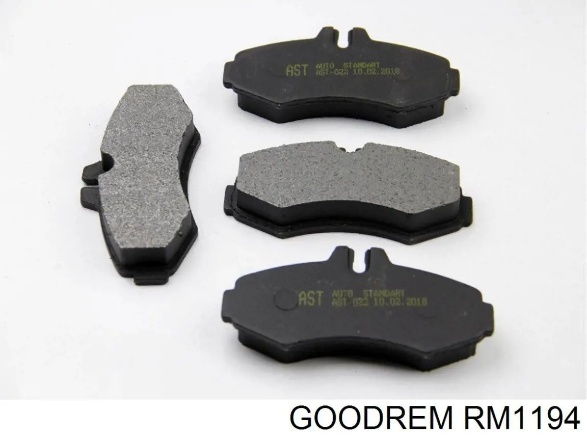 RM1194 Goodrem Pastillas delanteras