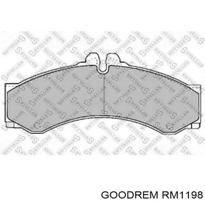 RM1198 Goodrem Pastillas delanteras
