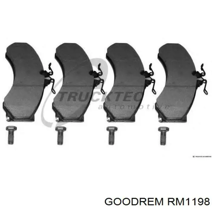 Pastillas freno delanteras Goodrem RM1198 precio, desde 30,67 EUR