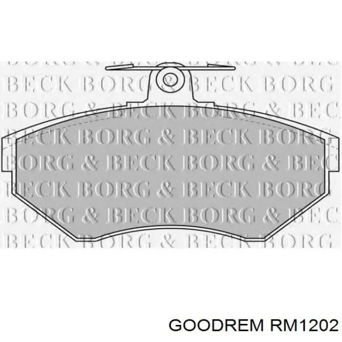 Pastillas freno delanteras Goodrem RM1202 precio, desde 38,36 EUR