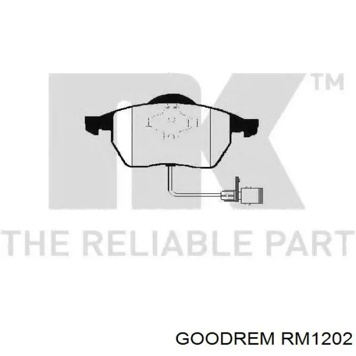 RM1202 Goodrem Pastillas delanteras