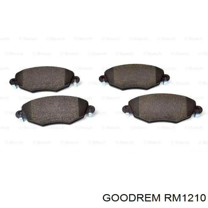Pastillas de freno RM1210 Goodrem