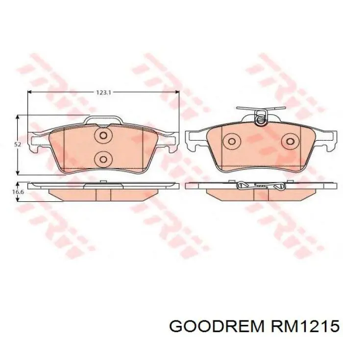 Pastillas de freno traseras Renault Espace 4 JK0