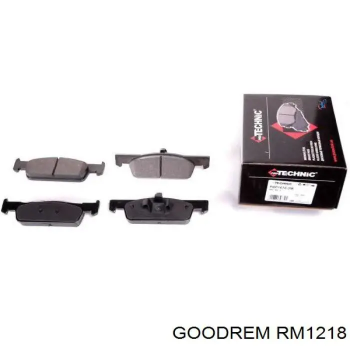 RM1218 Goodrem Pastillas delanteras