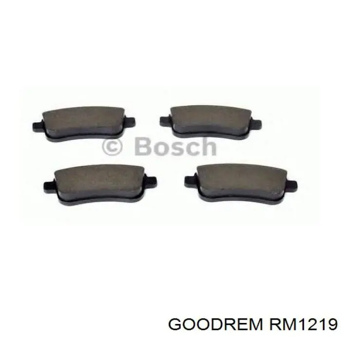 Comprar RM1219 Goodrem Pastillas de freno traseras