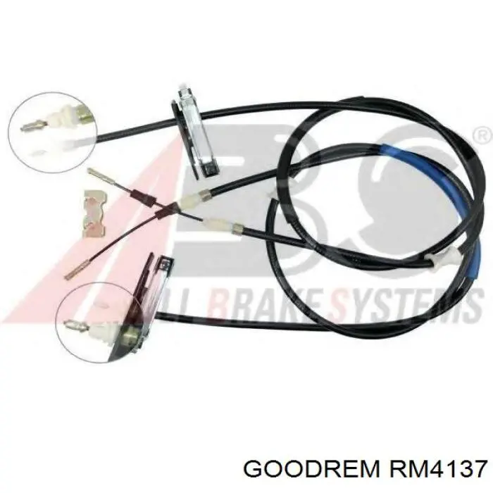 RM4137 Goodrem cable de freno de mano trasero derecho/izquierdo