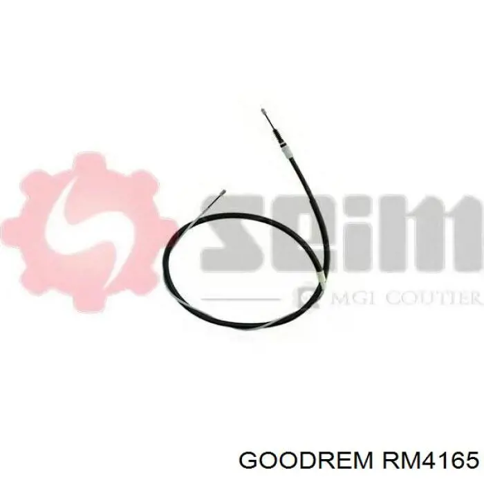 RM4165 Goodrem cable de freno de mano trasero derecho/izquierdo