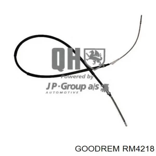 RM4218 Goodrem cable de freno de mano trasero derecho/izquierdo
