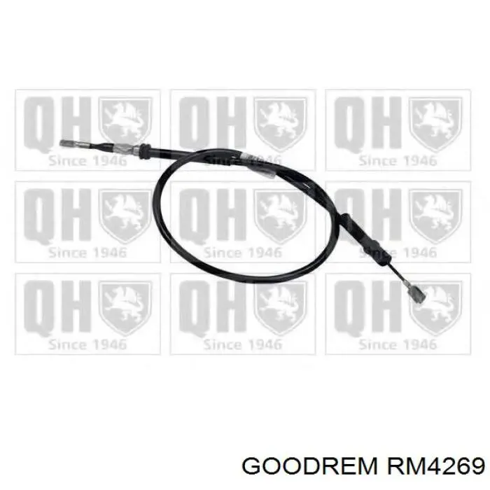 RM4269 Goodrem cable de freno de mano trasero derecho/izquierdo