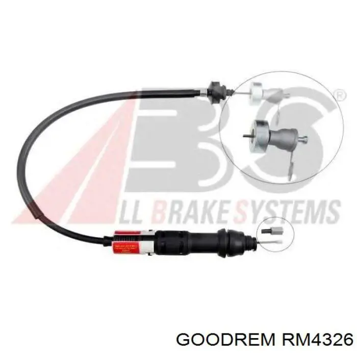 Comprar RM4326 Goodrem Cable de embrague