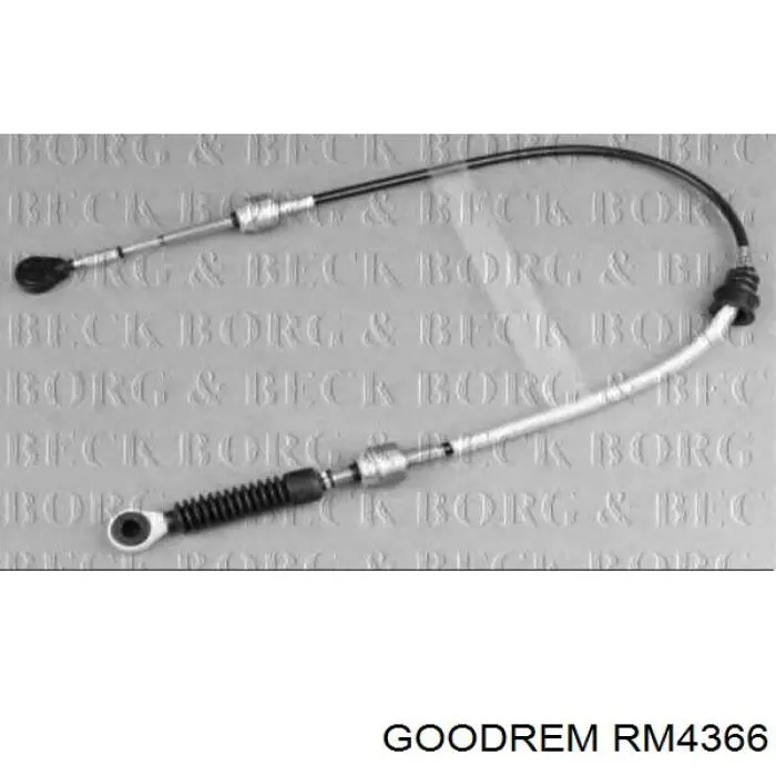 RM4366 Goodrem cable de accionamiento, caja de cambios (selección de marcha)