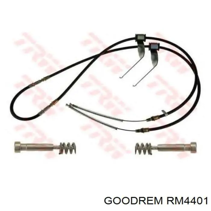 Cable de freno de mano trasero derecho/izquierdo RM4401 Goodrem