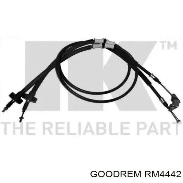 RM4442 Goodrem cable de freno de mano trasero derecho/izquierdo