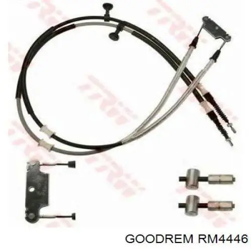 RM4446 Goodrem cable de freno de mano trasero derecho/izquierdo