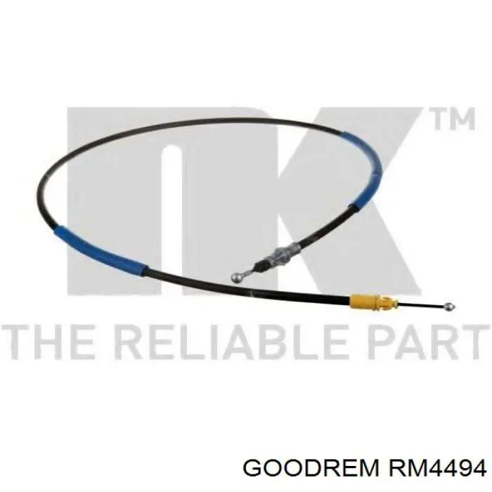 RM4494 Goodrem cable de freno de mano trasero izquierdo