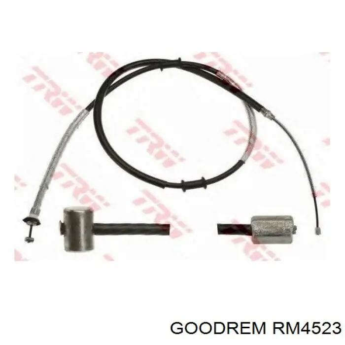 RM4523 Goodrem cable de freno de mano trasero derecho