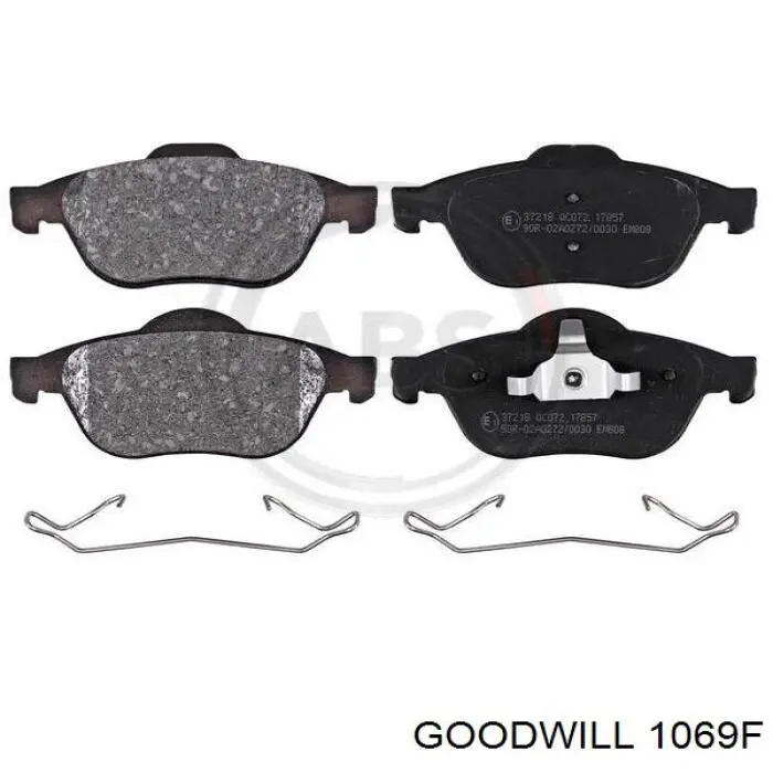 Pastillas de freno delanteras Renault Laguna 2 BG0, BG1