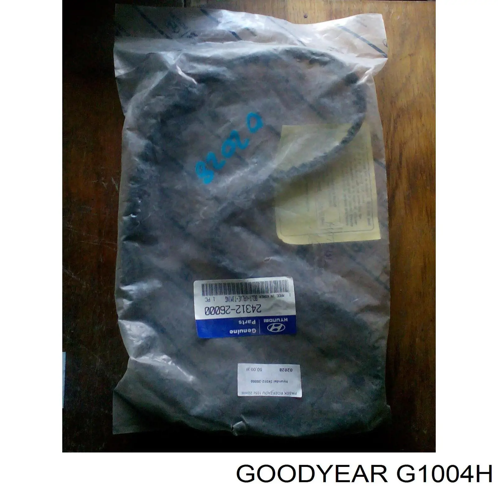 G1004H Goodyear correa dentada, eje de balanceo