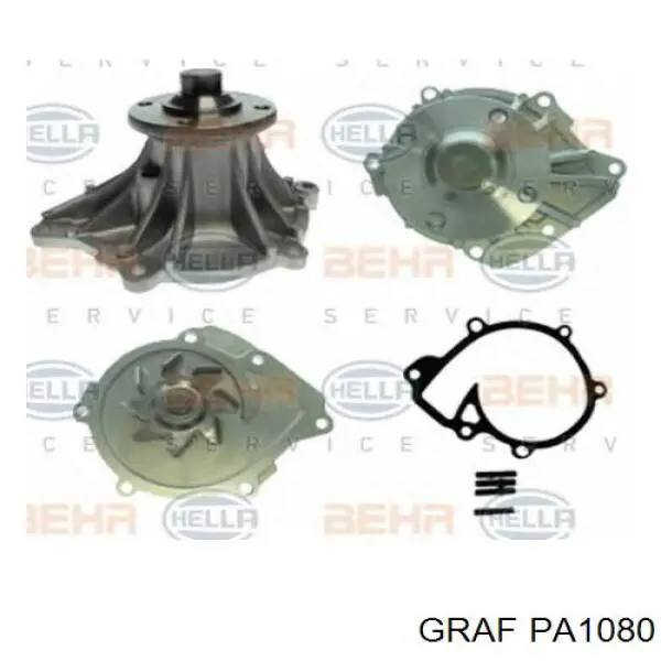 Motor de agua, completo con caja Graf PA1080