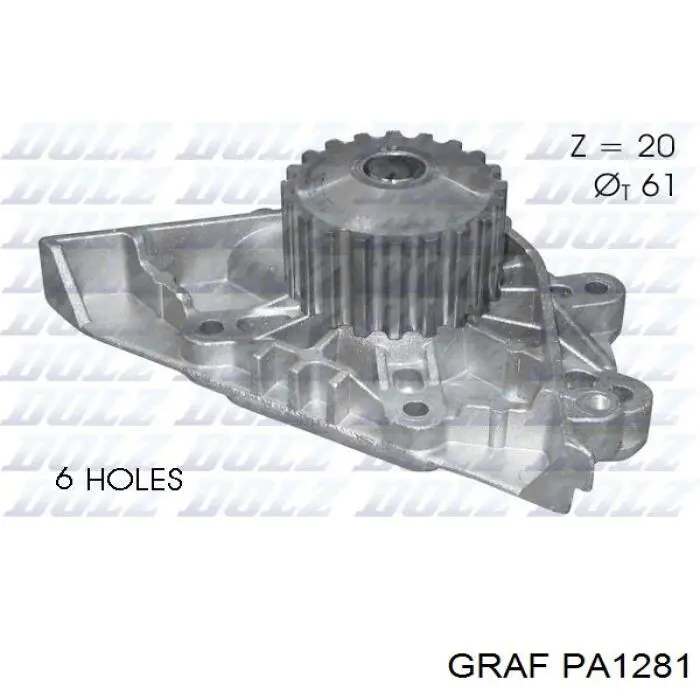 Comprar PA1281 Graf Bomba de agua para motor