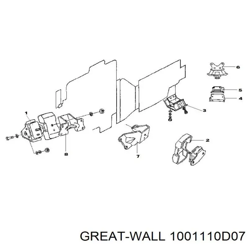 1001110D07 Great Wall