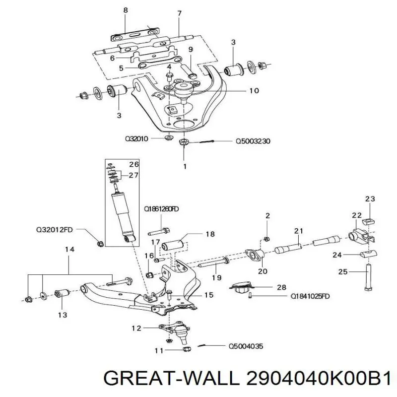 2904460K00B1 Great Wall