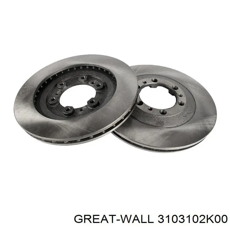 3103102-K00 Great Wall disco de freno delantero