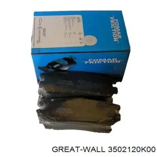 Pastillas traseras de freno Great Wall 3502120K00 precio, desde 23,17 EUR