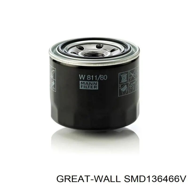 SMD136466V Great Wall filtro de aceite