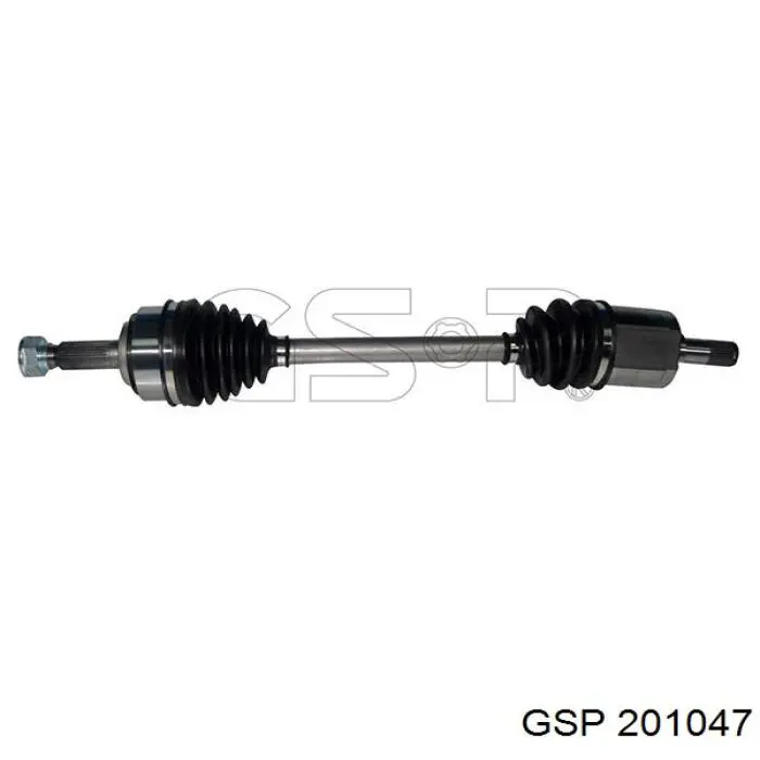 Semieje delantero izquierdo GSP 201047 precio, desde 111,68 EUR