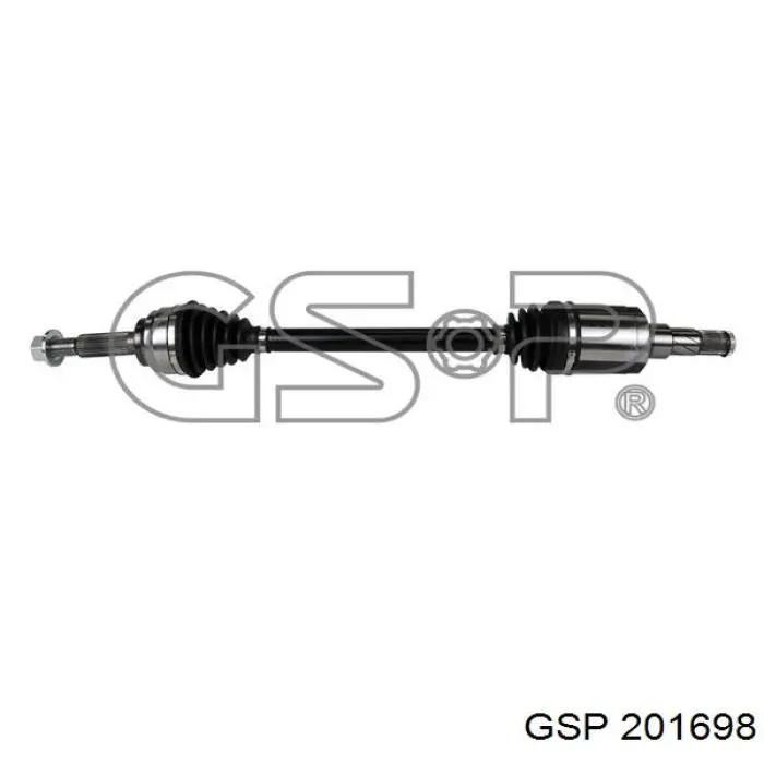 103061500D Tesla Motors Semieje delantero izquierdo