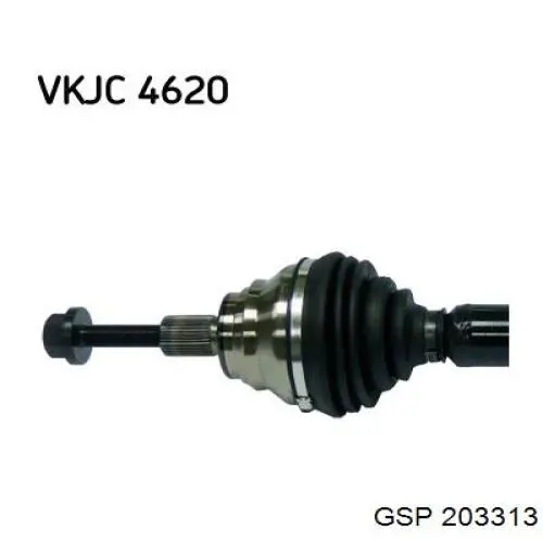 Semieje delantero derecho VAG 5Q0407762KX precio, desde 82,76 EUR