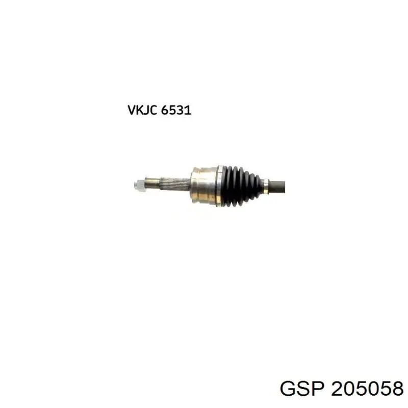 Comprar A4543301101 Mercedes Semieje delantero izquierdo