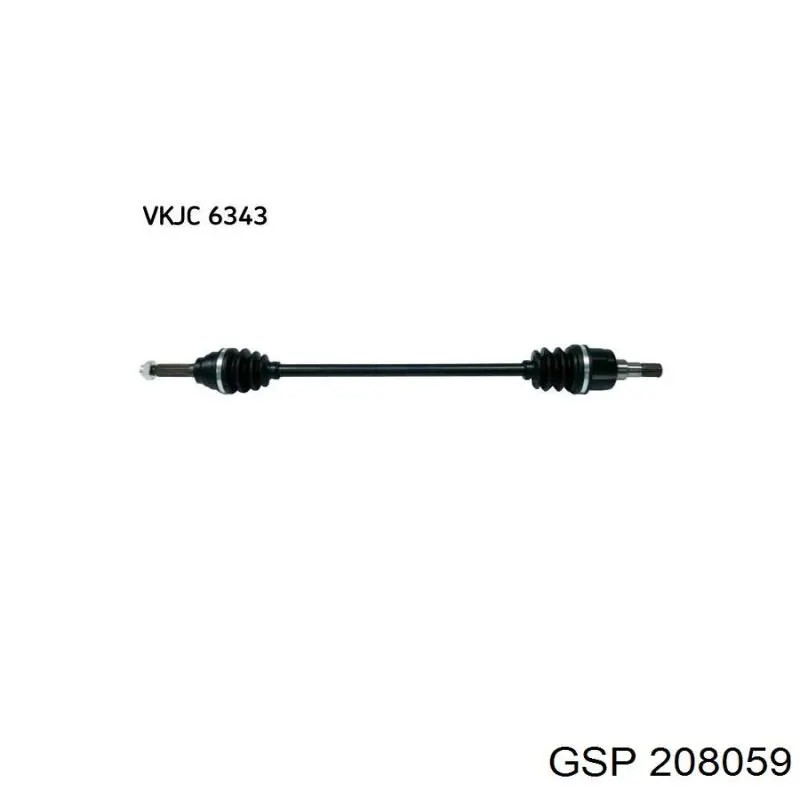 Comprar 96257822 General Motors Semieje delantero derecho