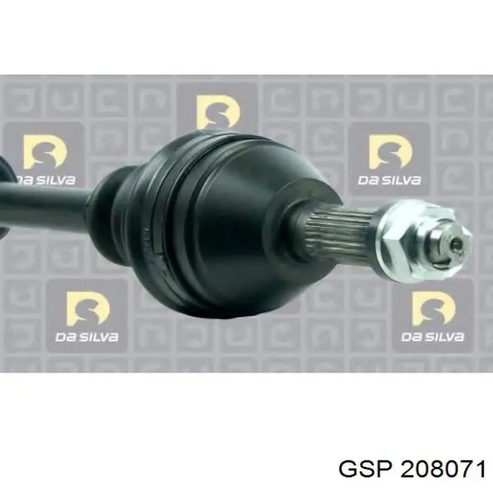 Semieje delantero derecho GSP 208071 precio, desde 88,57 EUR
