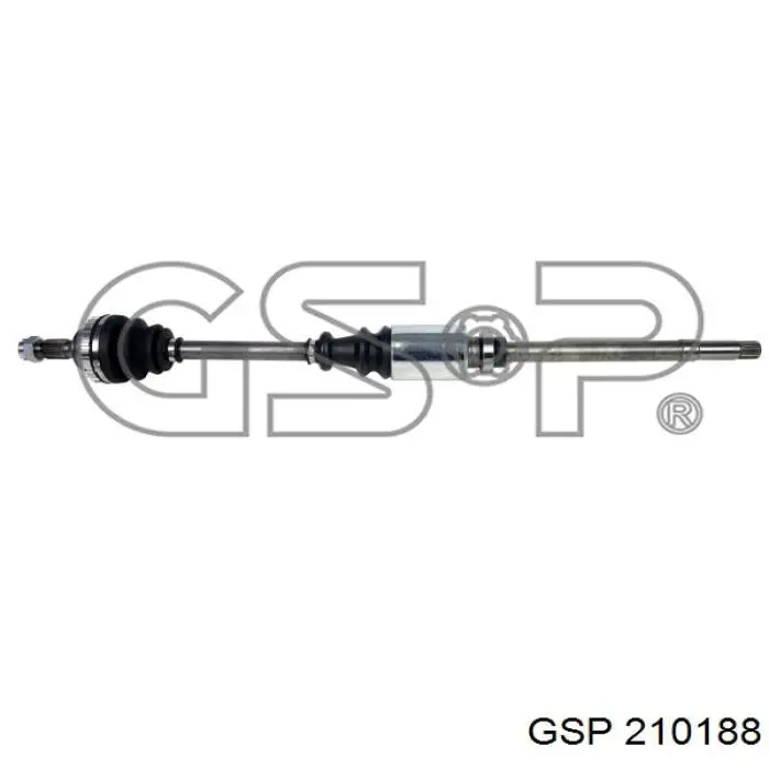 210188 GSP Semieje delantero derecho