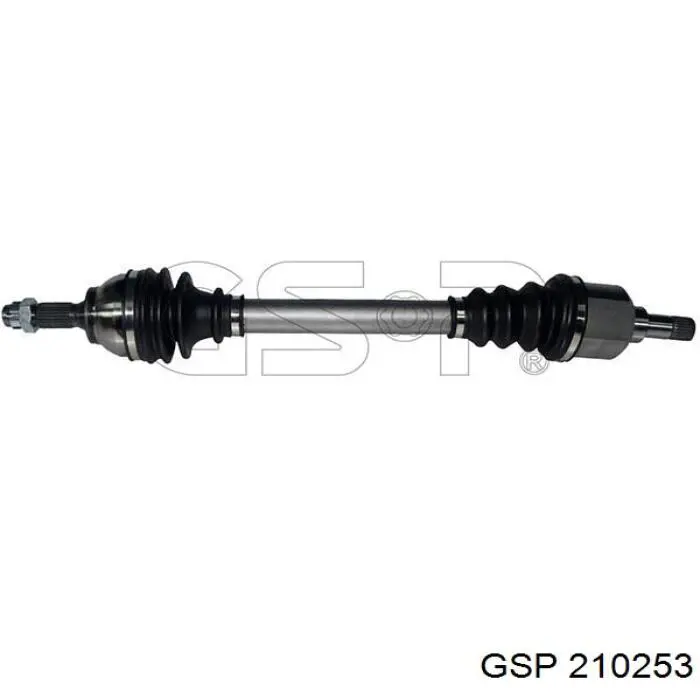 Semieje delantero izquierdo GSP 210253 precio, desde 165,04 EUR