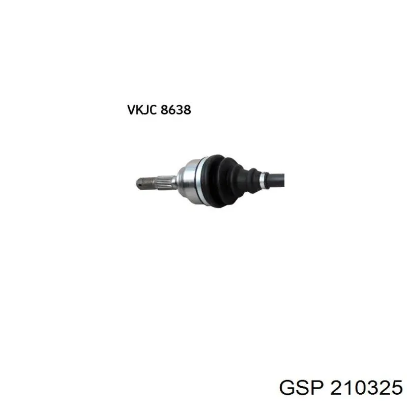 Comprar 210325 GSP Semieje delantero derecho