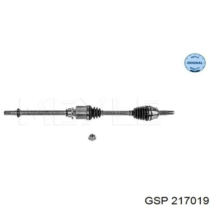 Semieje delantero derecho GSP 217019 precio, desde 139,17 EUR