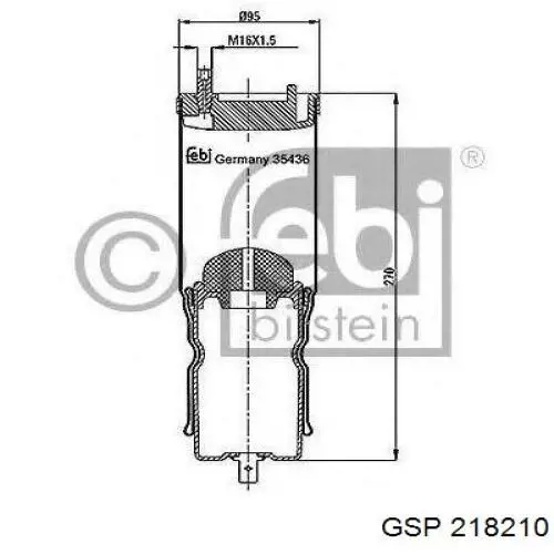 Q1311601 Q-fix Semieje delantero izquierdo