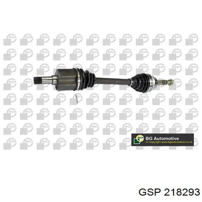 RM8C113B437A2D Ford árbol de transmisión delantero izquierdo