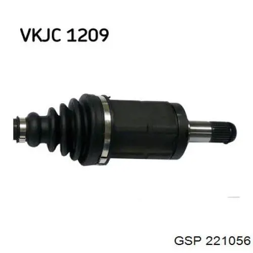 Semieje delantero derecho GSP 221056 precio, desde 212,49 EUR
