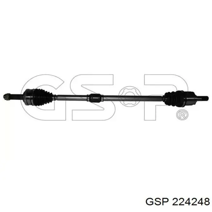 Semieje delantero izquierdo GSP 224248 precio, desde 85,36 EUR