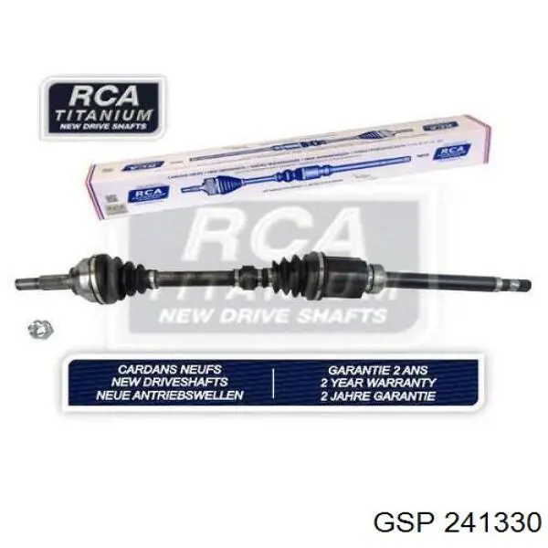 Semieje delantero derecho GSP 241330 precio, desde 220,95 EUR