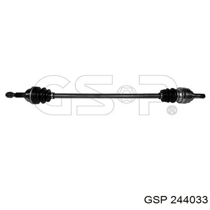 Semieje delantero derecho DS9504R BGA