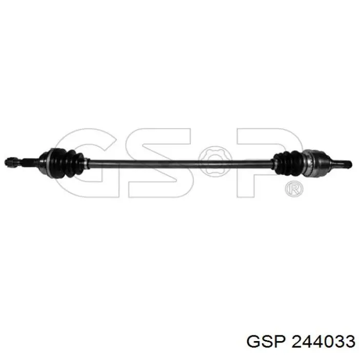 Árbol de transmisión delantero derecho para Opel Astra (F67)