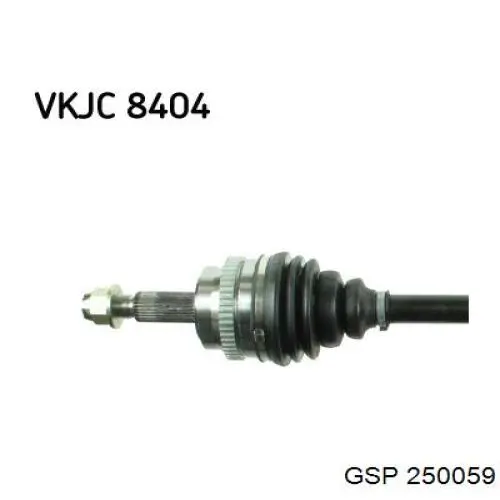 Comprar 250059 GSP Semieje delantero derecho