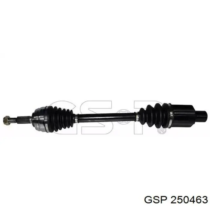 Semieje delantero derecho GSP 250463 precio, desde 282,24 EUR