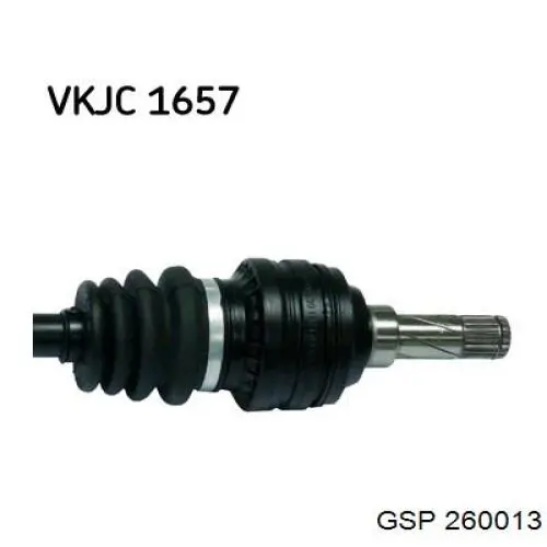 Comprar 260013 GSP Semieje delantero izquierdo